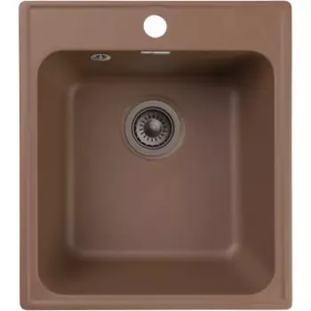 Кухонная мойка GranFest Quarz GF-Z17 терракот (307)