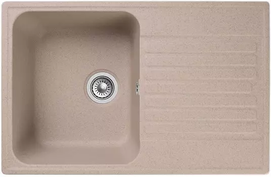 Кухонная мойка GranFest Quarz GF-Z78 песочный (302)