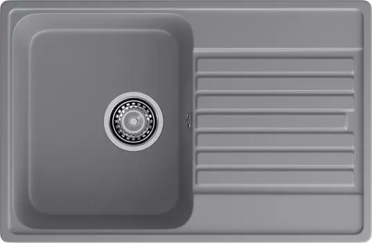 Кухонная мойка GranFest QUARZ GF-Z78 темно-серый