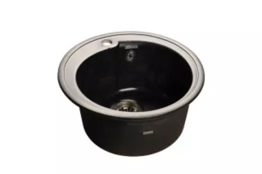 Кухонная мойка GranFest Rondo GF-R450 черный (308)