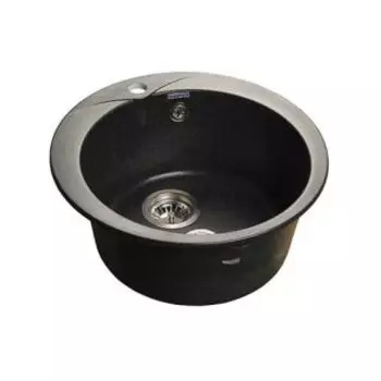 Кухонная мойка GranFest Rondo GF-R480 черный (308)