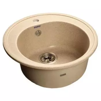 Кухонная мойка GranFest Rondo GF-R510 песочный (302)