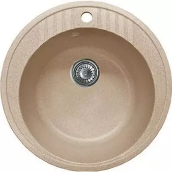 Кухонная мойка GranFest Rondo GF-R520 бежевый (328)