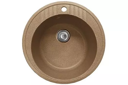 Кухонная мойка GranFest Rondo GF-R520 терракот (307)