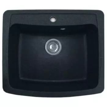 Кухонная мойка GranFest Standart GF-S605 черный (308)