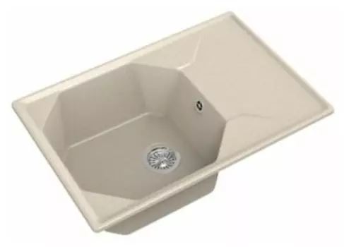 Кухонная мойка GranFest UNIQUE GF-U-740L бежевый