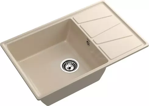 Кухонная мойка GranFest VERTEX GF-V-780L кашемир