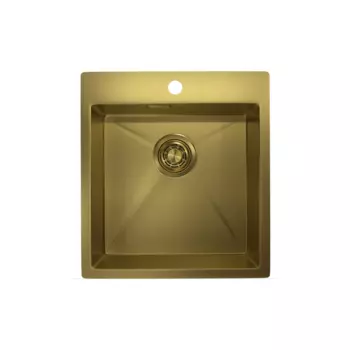 Кухонная мойка Granula 4600 золото сатин