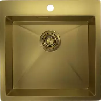 Кухонная мойка Granula 5151 золото сатин
