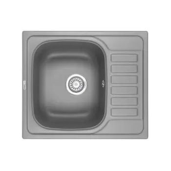 Кухонная мойка Granula 5801 алюминиум