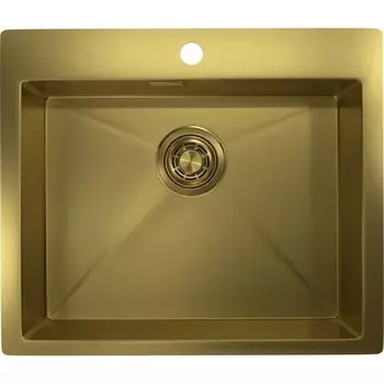 Кухонная мойка Granula 5951 золото сатин