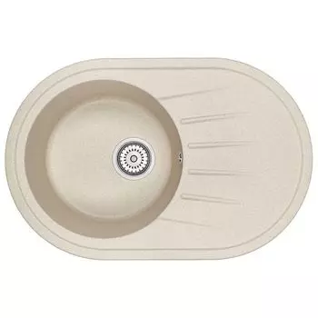 Кухонная мойка Granula 7601 бежевый