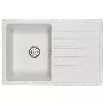Кухонная мойка Granula 7602 белый