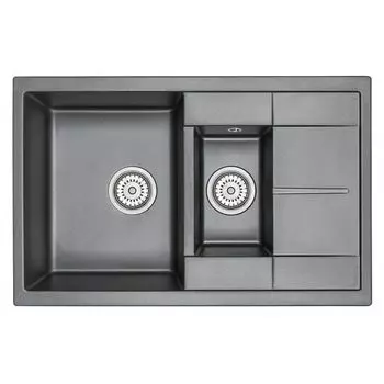Кухонная мойка Granula 7802 шварц