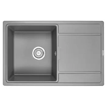 Кухонная мойка Granula 7804 алюминиум