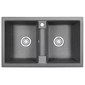 Кухонная мойка Granula 8101 графит