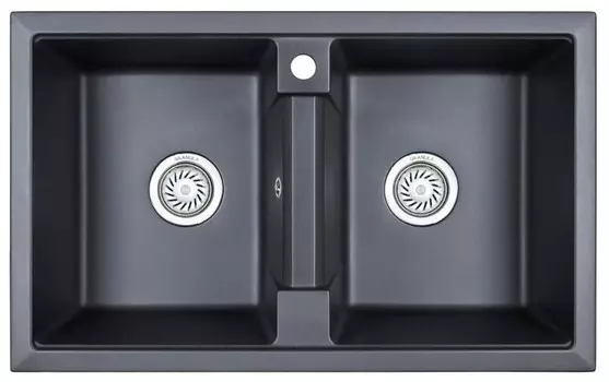 Кухонная мойка Granula 8101 шварц