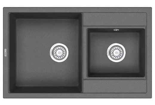 Кухонная мойка Granula 8201 графит