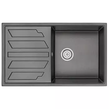 Кухонная мойка Granula 8601 черный