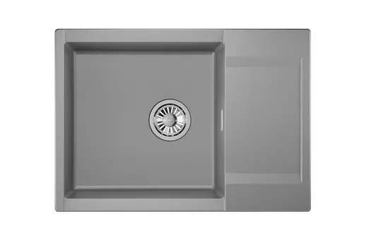Кухонная мойка Granula ES-7003 алюминиум