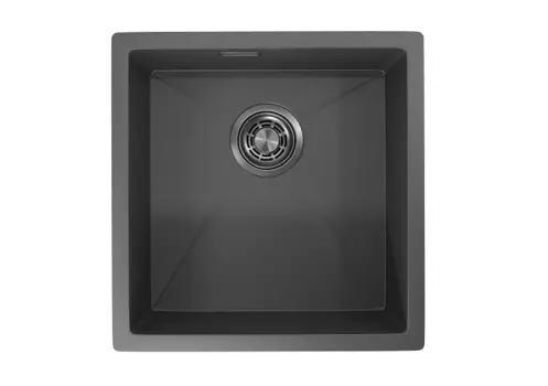 Кухонная мойка Granula GR-4445U графит матовый