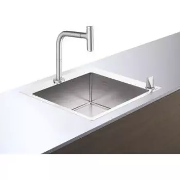 Кухонная мойка Hansgrohe C71-F450-06 43201800 со смесителем