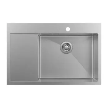 Кухонная мойка Iddis Haze 780х510 сатин, правая HAZ78SRi77