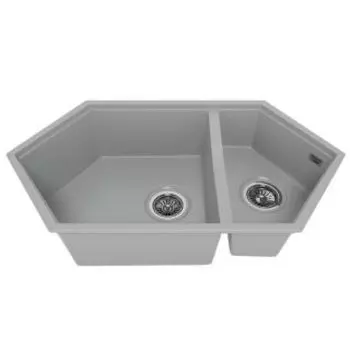 Кухонная мойка KitKraken Creek Grey