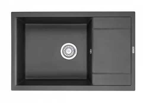 Кухонная мойка KRONA FLUGEL WRL780-500 1 BLACK