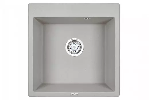 Кухонная мойка Krona QUADRAT W510-520 1 GRAY