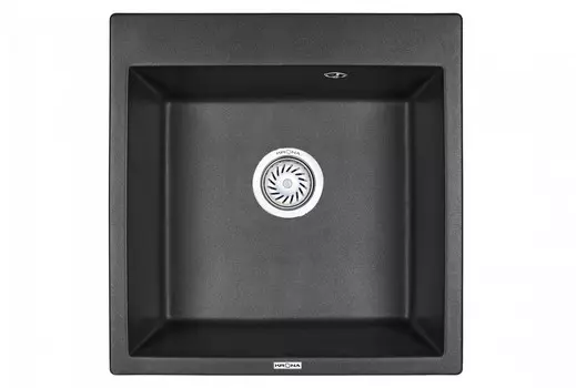 Кухонная мойка Krona QUADRAT W510-520 1 BLACK