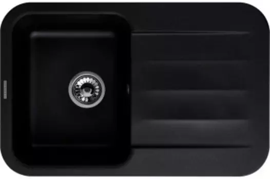 Кухонная мойка Kuppersberg LIRA 1B1D BLACK