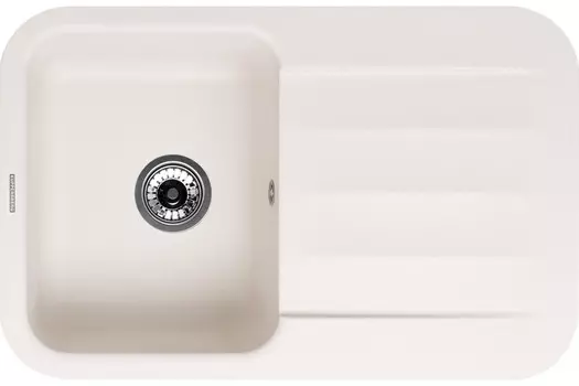 Кухонная мойка Kuppersberg LIRA 1B1D WHITE