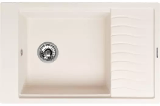 Кухонная мойка Kuppersberg MILA 1B1D WHITE