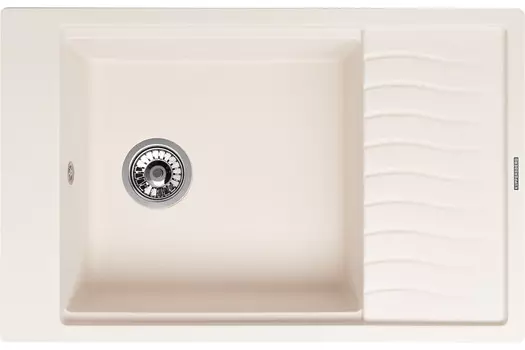 Кухонная мойка Kuppersberg MILA 1B1D WHITE