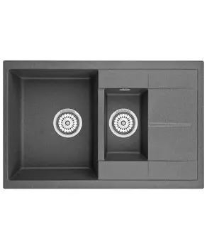 Кухонная мойка Kuppersberg MODENA 60 NL 1,5B1D DARK ROCK