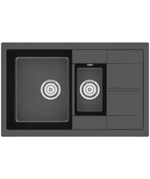 Кухонная мойка Kuppersberg MODENA 60 NL 1,5B1D DEEP BLACK