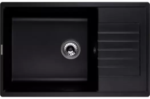 Кухонная мойка Kuppersberg ROYS 1B1D BLACK METALLIC