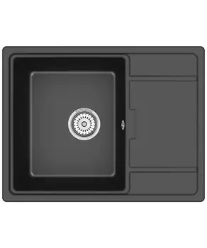 Кухонная мойка Kuppersberg ROYS 50 NL 1B1D DEEP BLACK