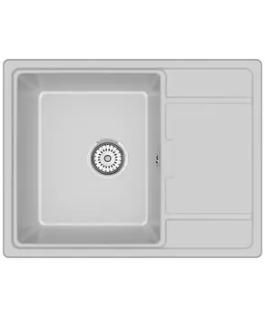 Кухонная мойка Kuppersberg ROYS 50 NL 1B1D GREY ROCK