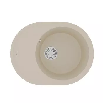 Кухонная мойка Lemark LACHA 620 бежевый