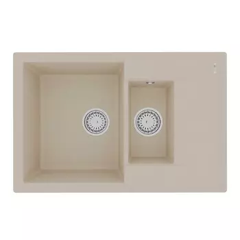 Кухонная мойка Lemark RAMZA 760 бежевый