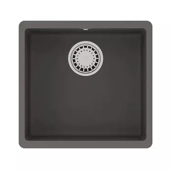 Кухонная мойка Lemark SINARA 440-U серый шёлк