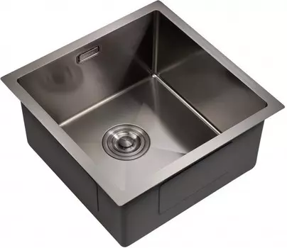 Кухонная мойка Milacio Denia 44 Steel сталь воронёная (MC.77439)