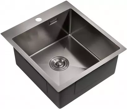 Кухонная мойка Milacio Denia 46 Steel сталь воронёная (MC.77479)