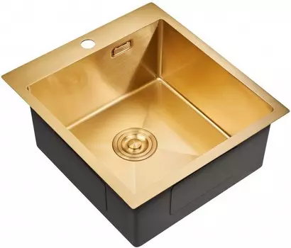 Кухонная мойка Milacio Denia 46 Steel золото (MC.77478)
