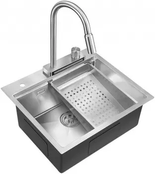 Кухонная мойка Milacio Denia 57 Steel сталь нержавеющая (MC.77400)