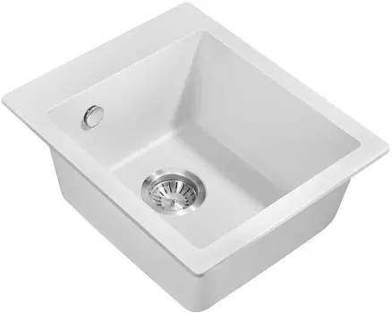 Кухонная мойка Milacio Murcia 42 Cuarzo белый (MC.77042)