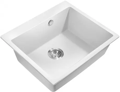 Кухонная мойка Milacio Murcia 60 Cuarzo белый (MC.77012)