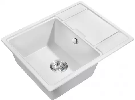Кухонная мойка Milacio Navarra 65 Cuarzo белый (MC.77062)